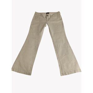American Eagle Womens Khaki Kick Boot Stretch Pants Size 12